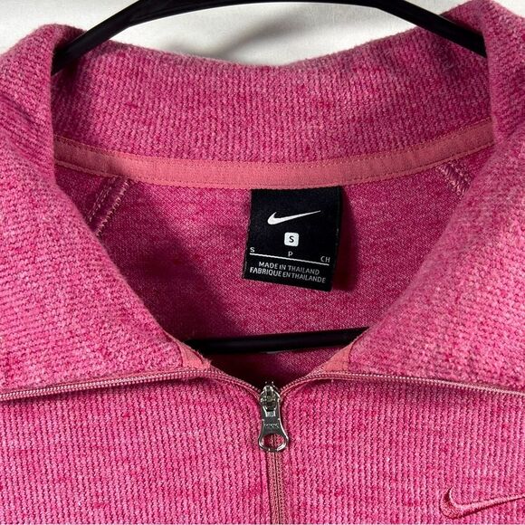 Nike Women's Therma Fit Pink Training Pullover 0483 - Picture 3 of 7